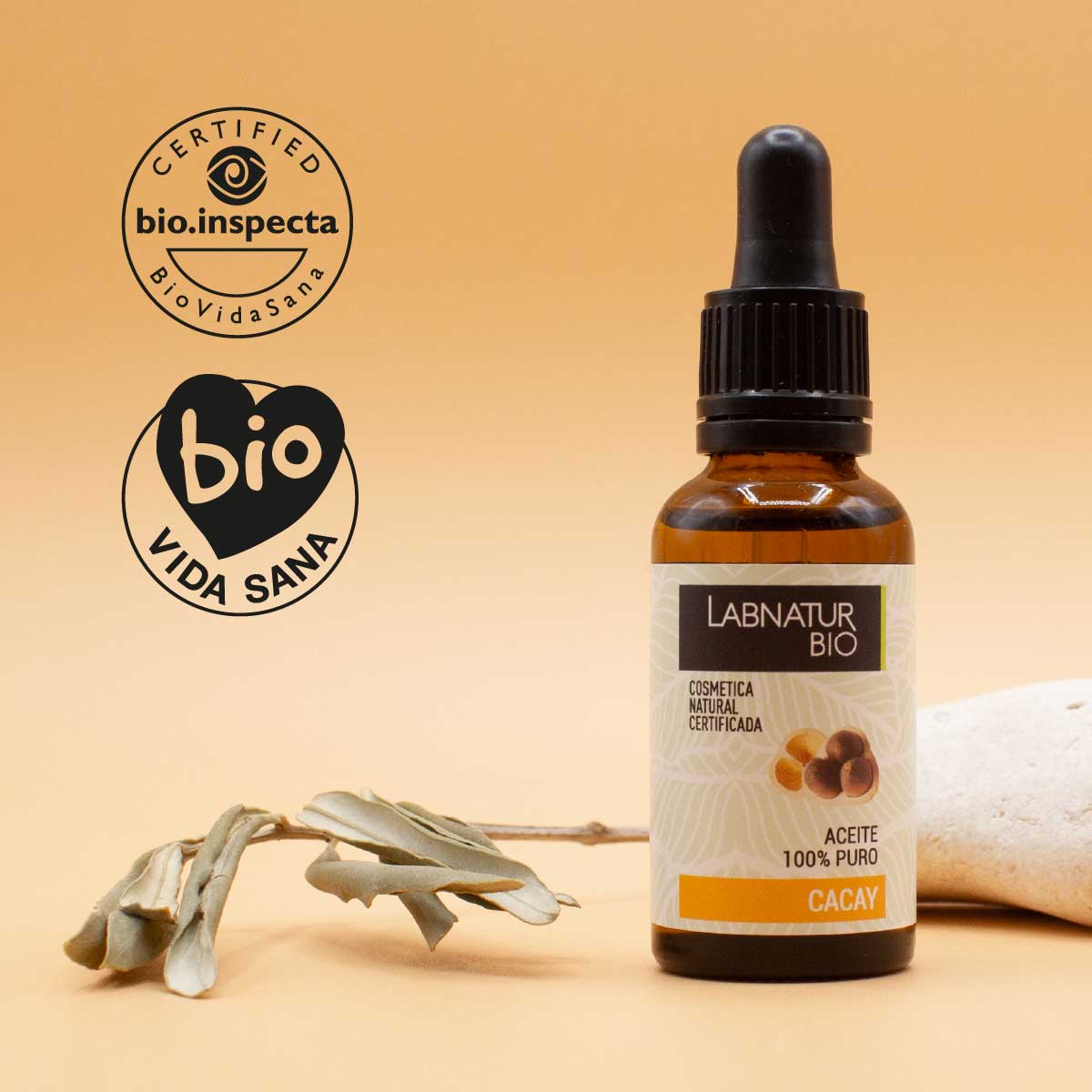 100% Pure Cacay Olie Anti-Aging 30ml gezichtsserum Labnatur Labnatur Nederland