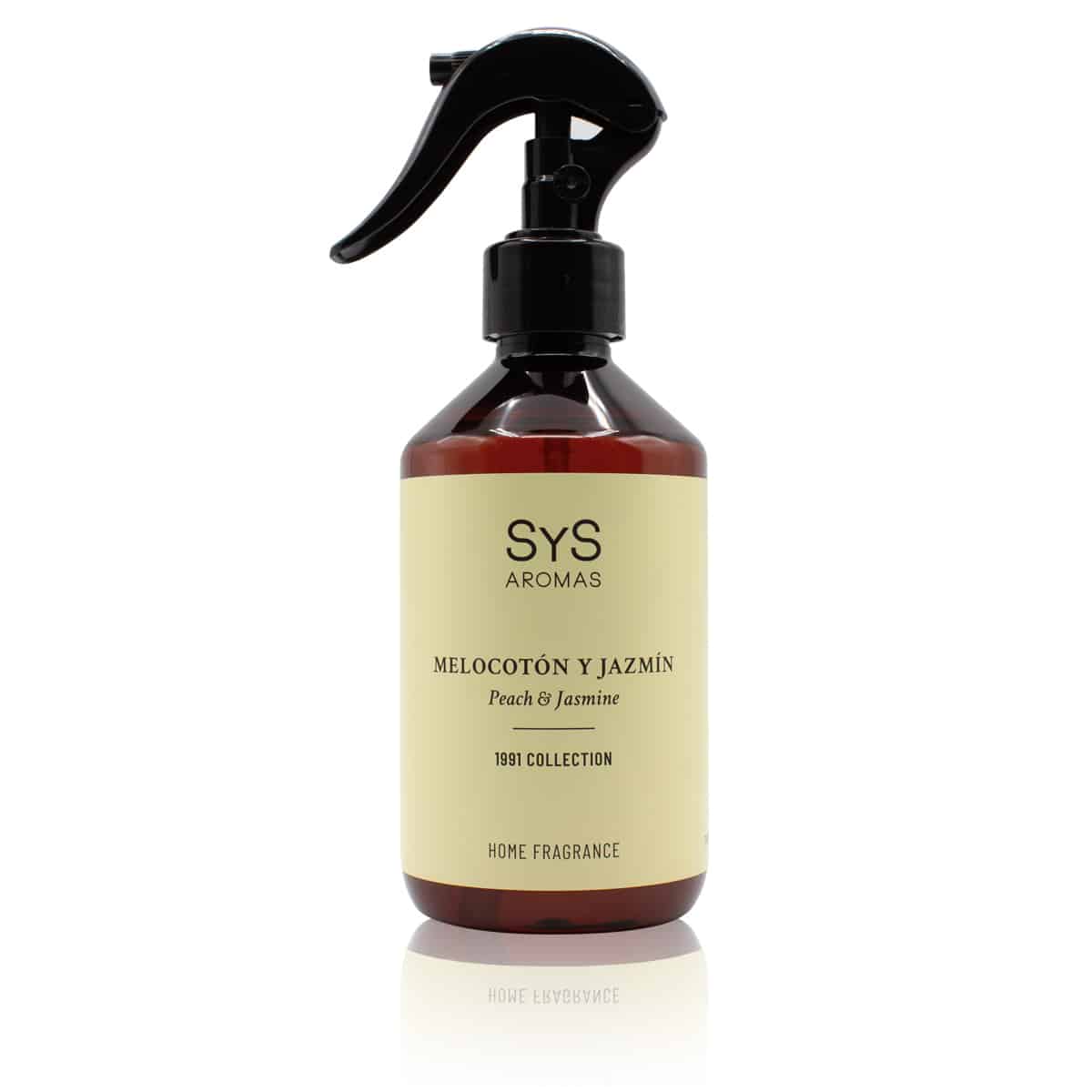 SYS Aromas Spray Perzik & Jasmijn 300ml – Zoete & Bloemige Geur | Collectie 1991