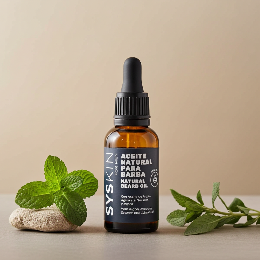 Natuurlijke Baardolie 30 ml – Argan, Jojoba & Avocado | Verzorgend & Vegan | SYS