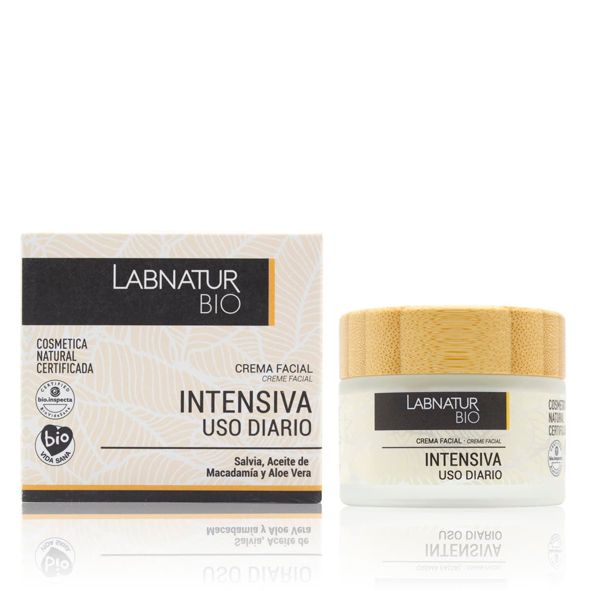 Sample Natuurlijke Salie Gezichtscrème 3 ml Tegen Onzuiverheden Irritatie Labnatur - Ingredienten | Labnatur