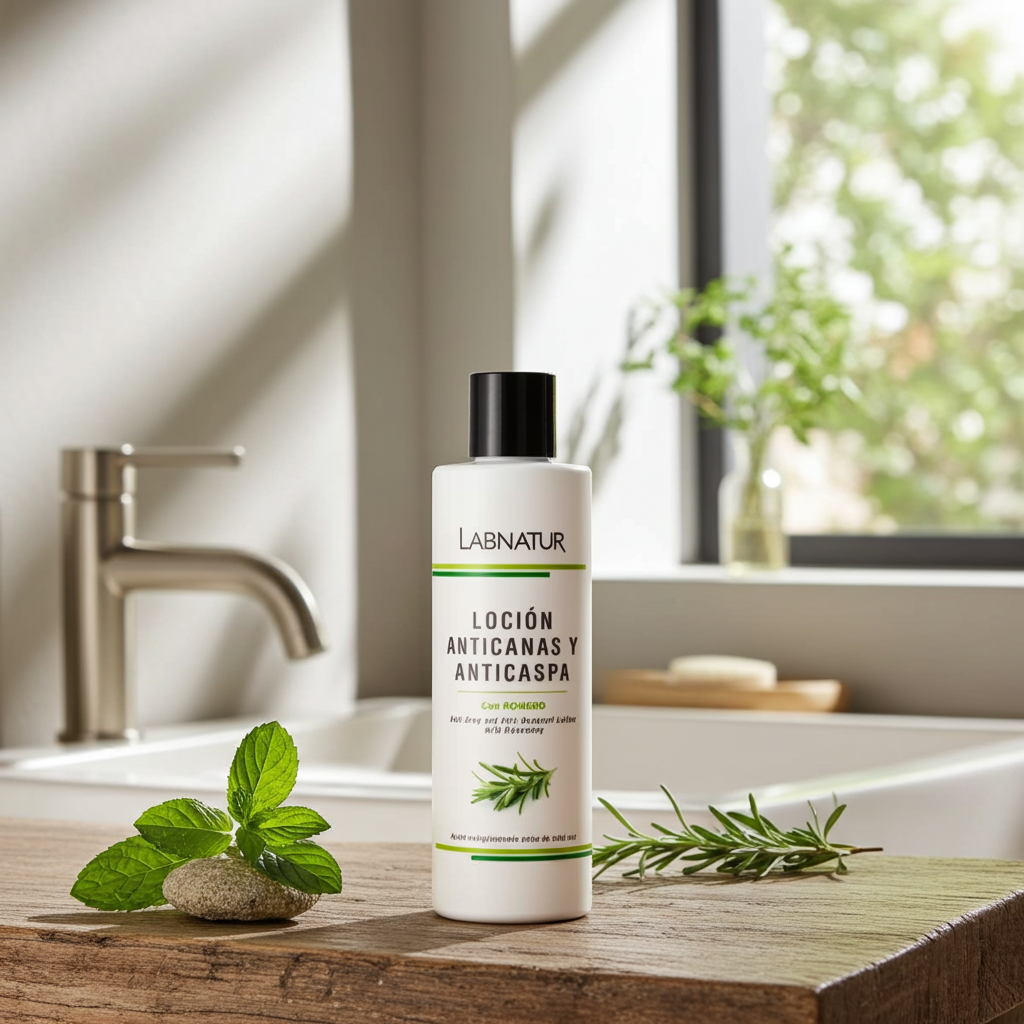 Natuurlijke Anti-Grijs & Anti-Roos Lotion 250 ml – Rozemarijn & Haargroei Stimulerend | Labnatur