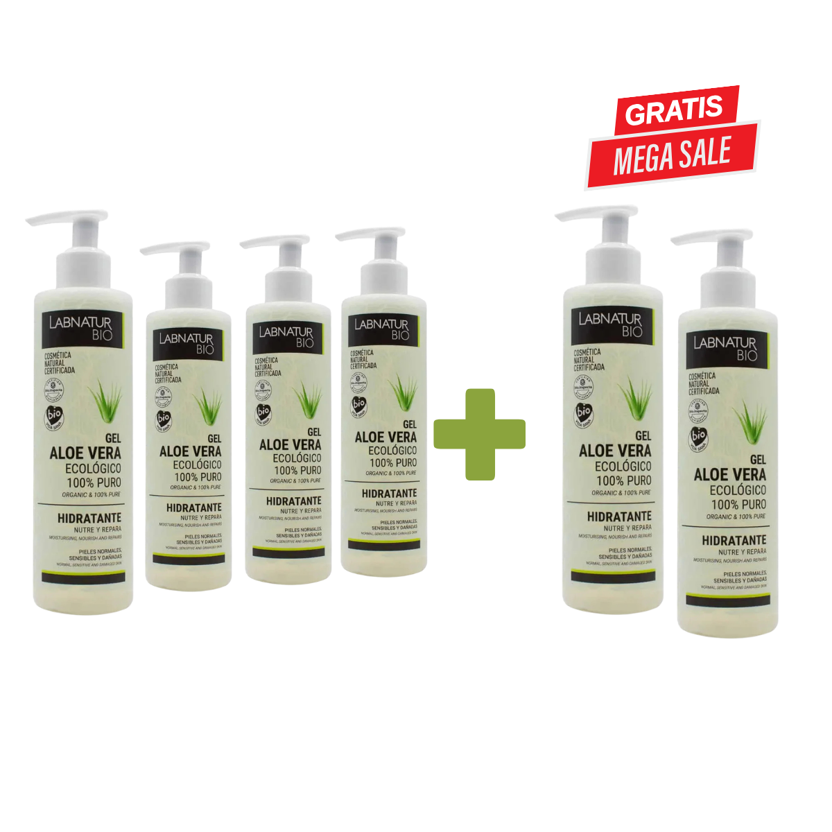 Biologische Aloë Vera Gel Labnatur 250ml – Ingrediënten, Werking en Gebruik