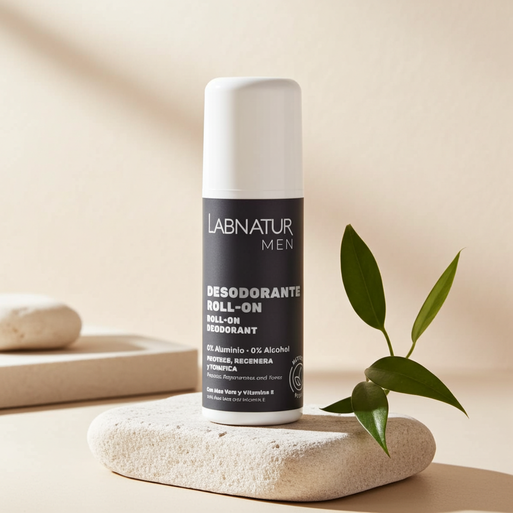 Natuurlijke Deodorant voor Mannen Roller 75 ml – Neutraliseert Geur & Hydrateert de Huid