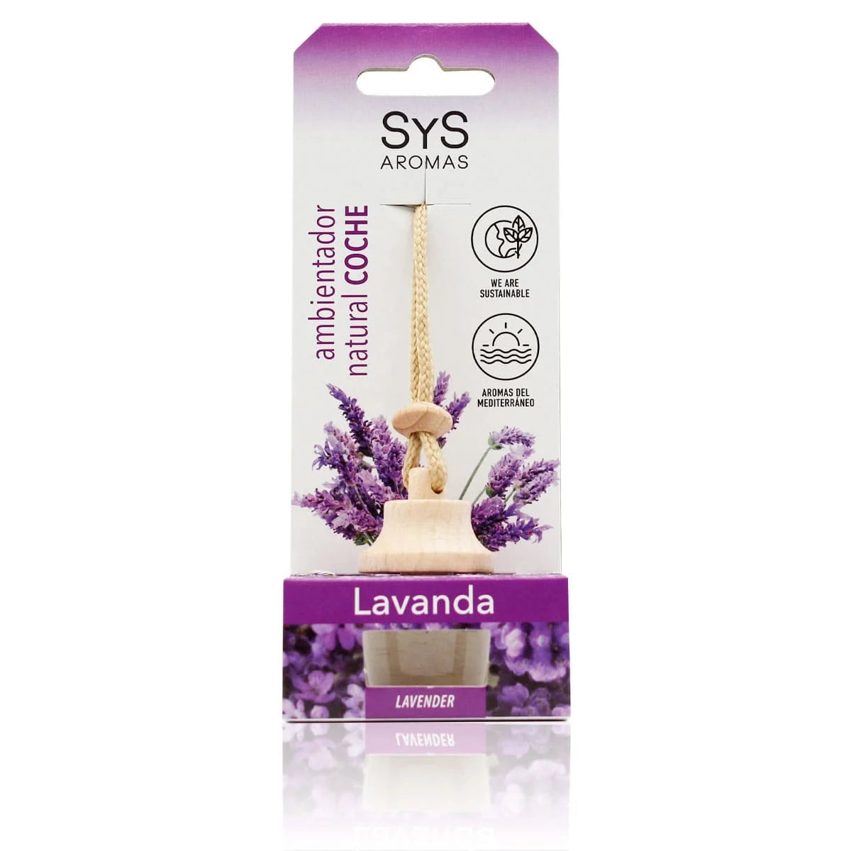Auto luchtverfrisser Lavendel 7ml SYS