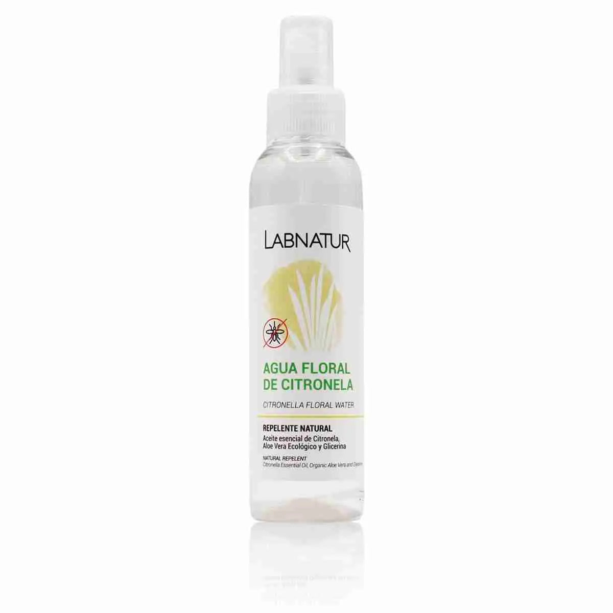 Citronella Anti-Muggen Bloemenwater 125ml Labnatur