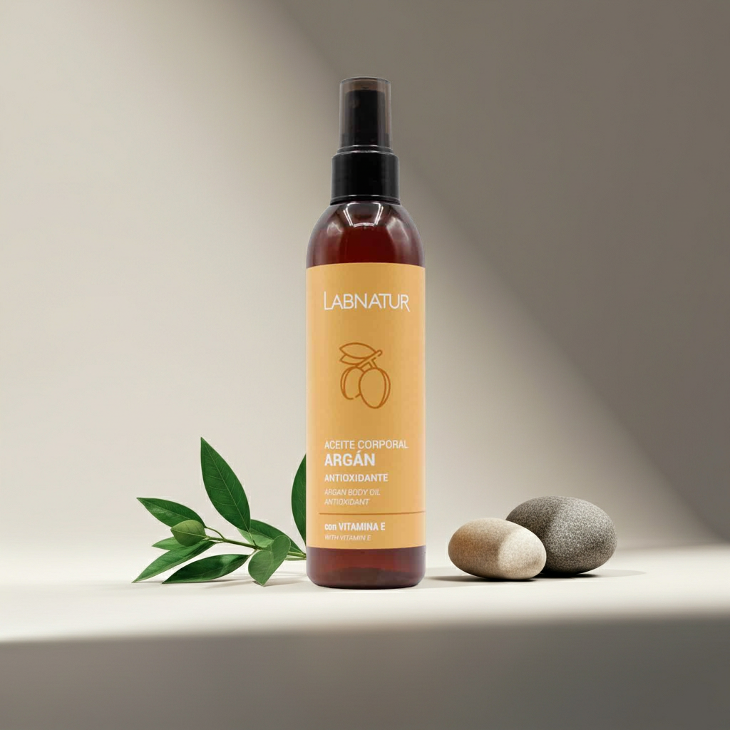 Bodyolie Argan 200 ml – Hydraterend & Verzorgend voor Zijdezachte Huid