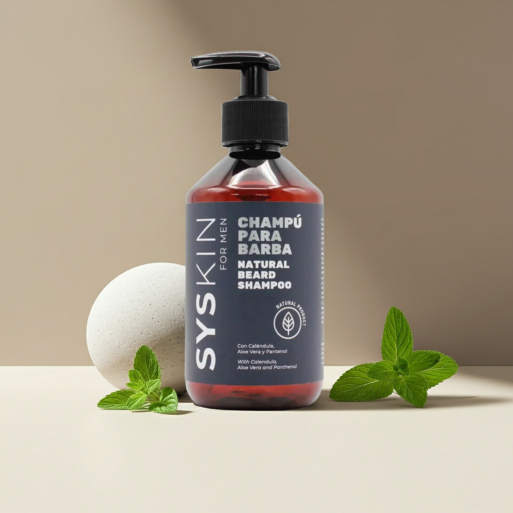 Baardshampoo voor Mannen – Reinigt, Hydrateert & Verzacht | Labnatur 300 ml