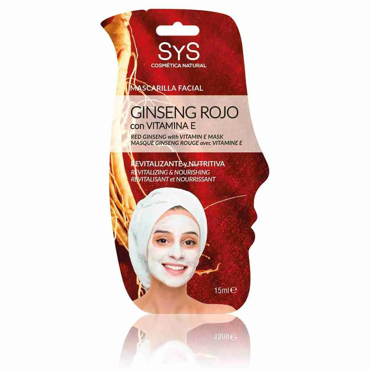 Gezichtsmasker Rode Ginseng 15ml gezichtsreiniging Labnatur Labnatur Nederland