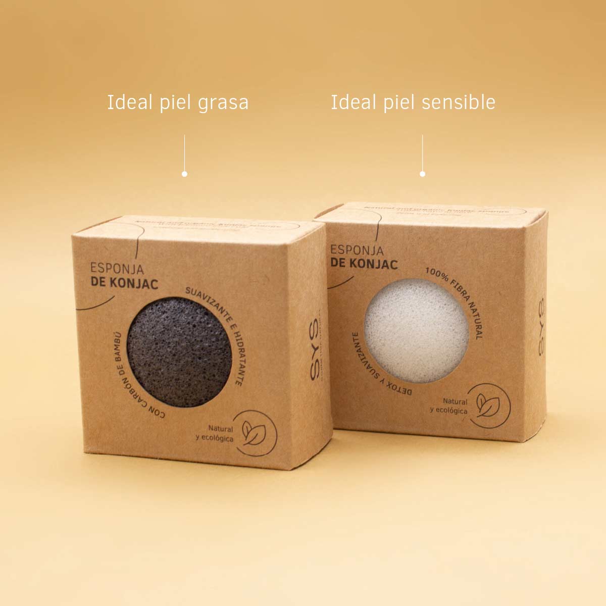 Gezichtsreiniging Spons Natural-Konjac Labnatur Labnatur Nederland