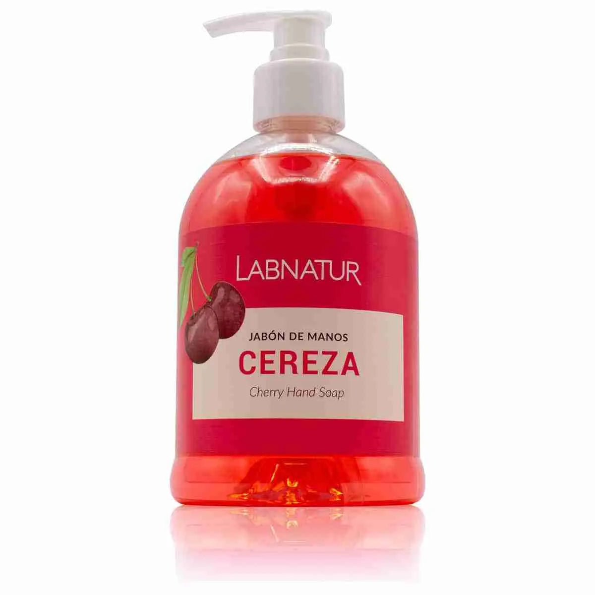 Handzeep Kersen 500ml Labnatur