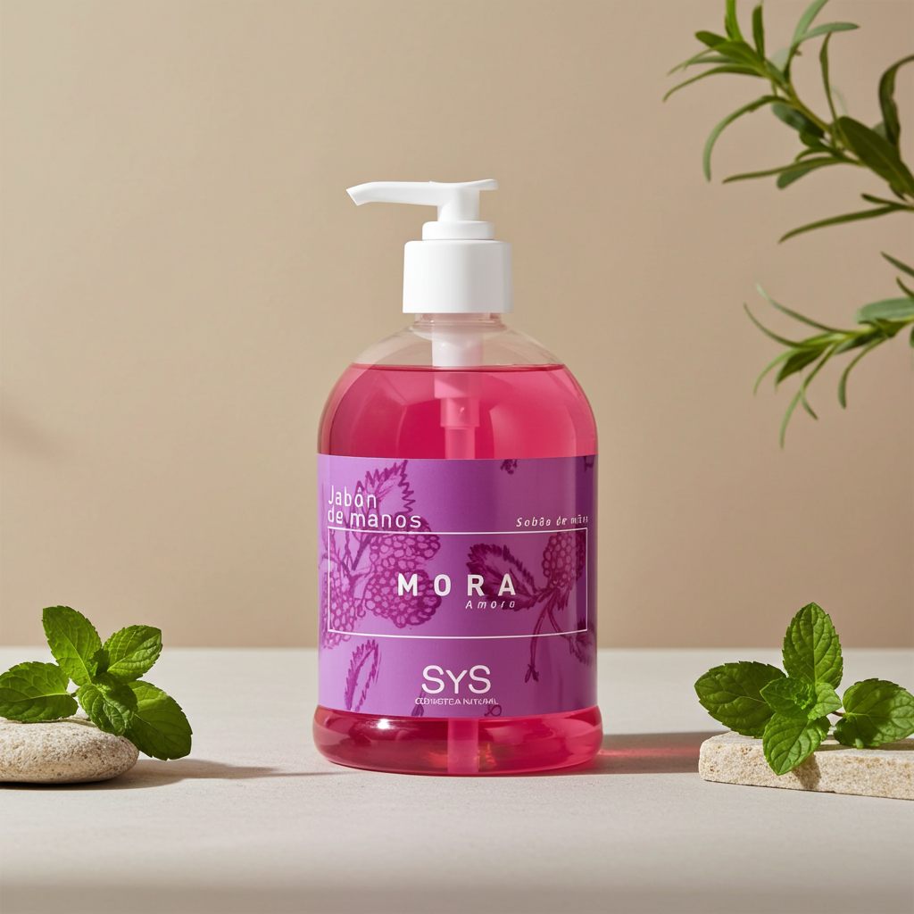 Natuurlijke Vloeibare Handzeep Blauwe Bessen 500 ml – Hydraterend & Vegan | Labnatur