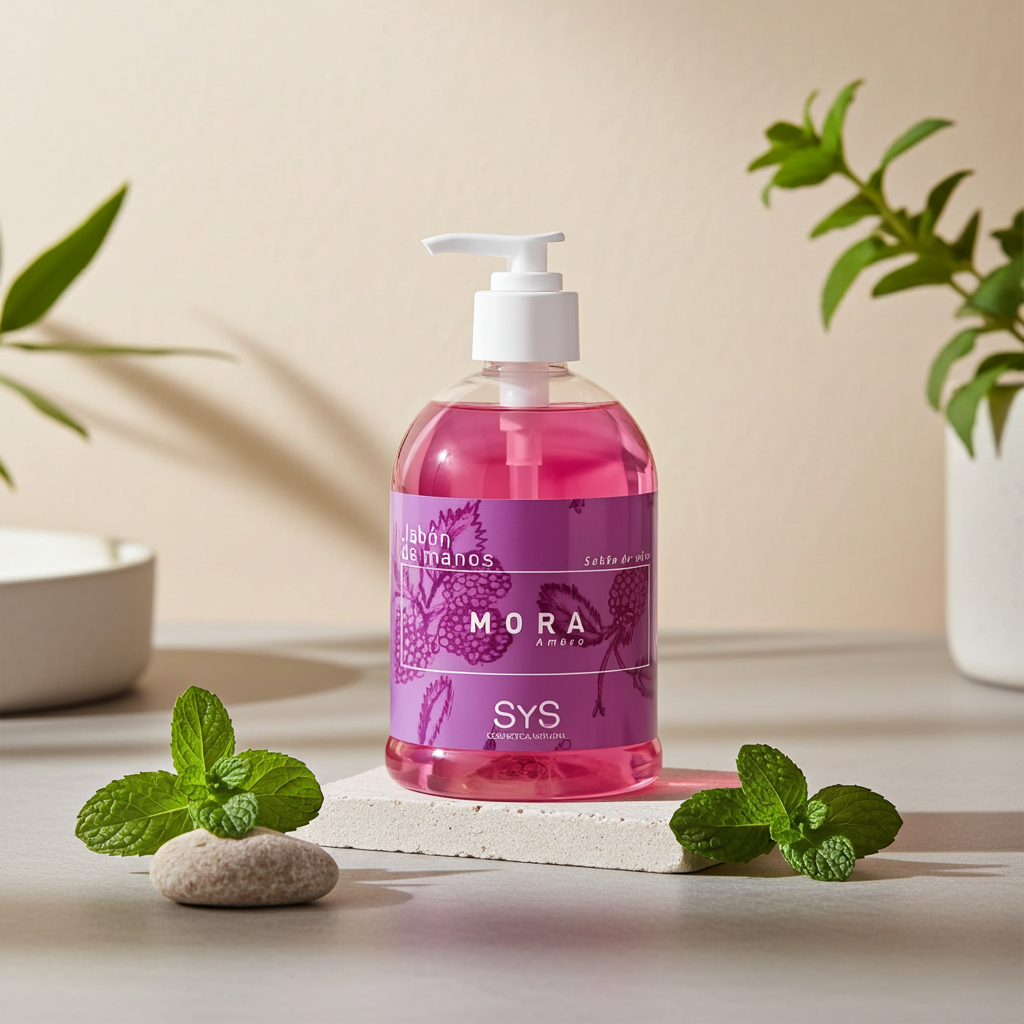 Natuurlijke Vloeibare Handzeep Blauwe Bessen 500 ml – Hydraterend & Vegan | Labnatur