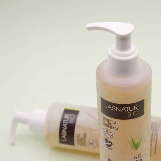 Aloë Vera-gel, 100% natuurlijk, biologisch geteeld, hydraterend gezicht, lichaam, haar, kalmerend na ontharing, anti-bruine vlekken, regenererende huid, 250 ml Labnatur Nederland