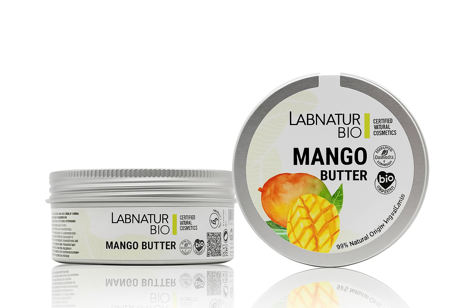 Biologische Mango Boter voor normale tot droge huid 230 ml - Labnatur Nederland
