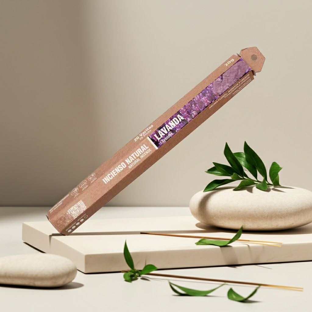 Natuurlijke Lavendel Wierook – Rust & Ontspanning | 20 Stokjes