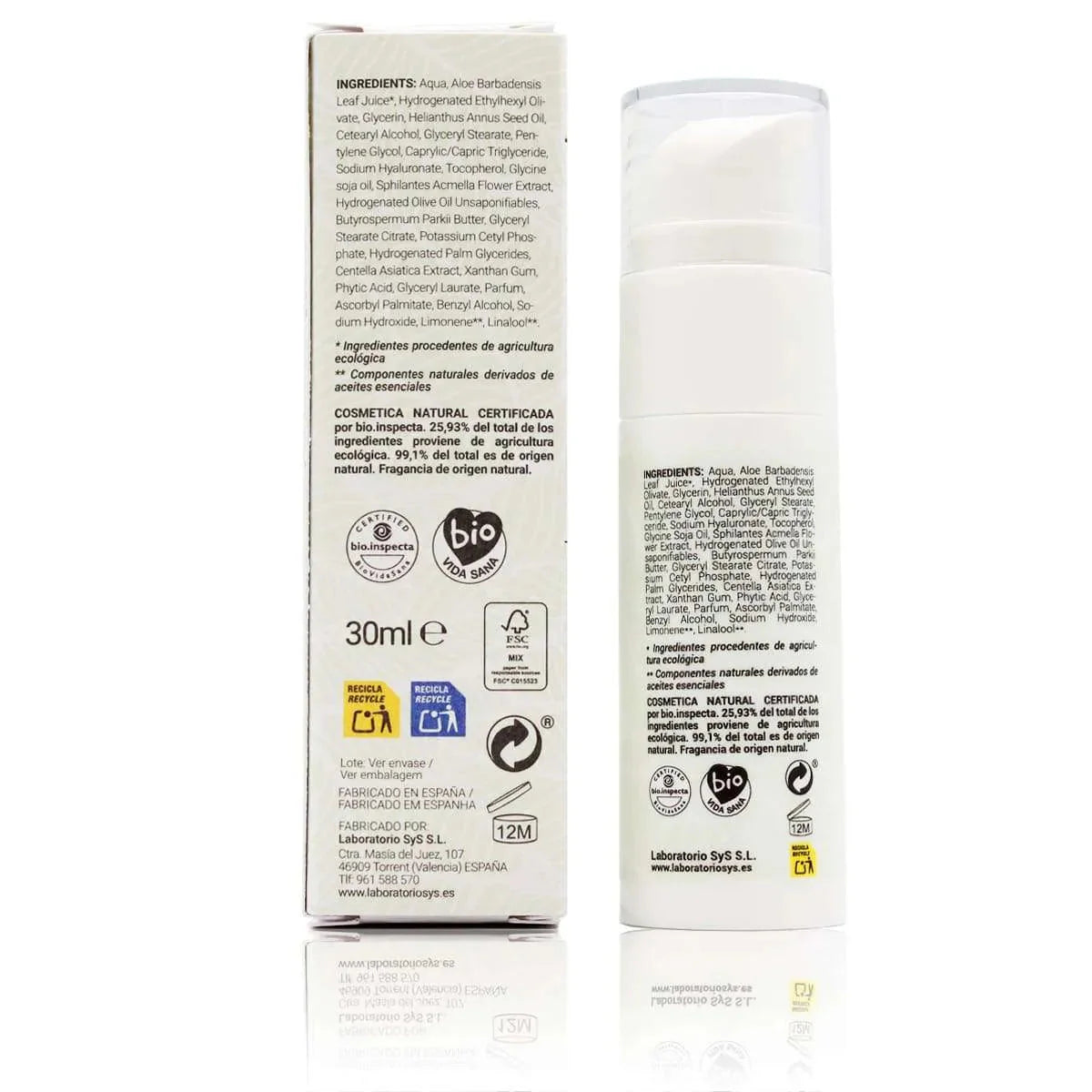 Natuurlijk Regenererend gezicht serum 30 ml Labnatur Bio Labnatur Nederland