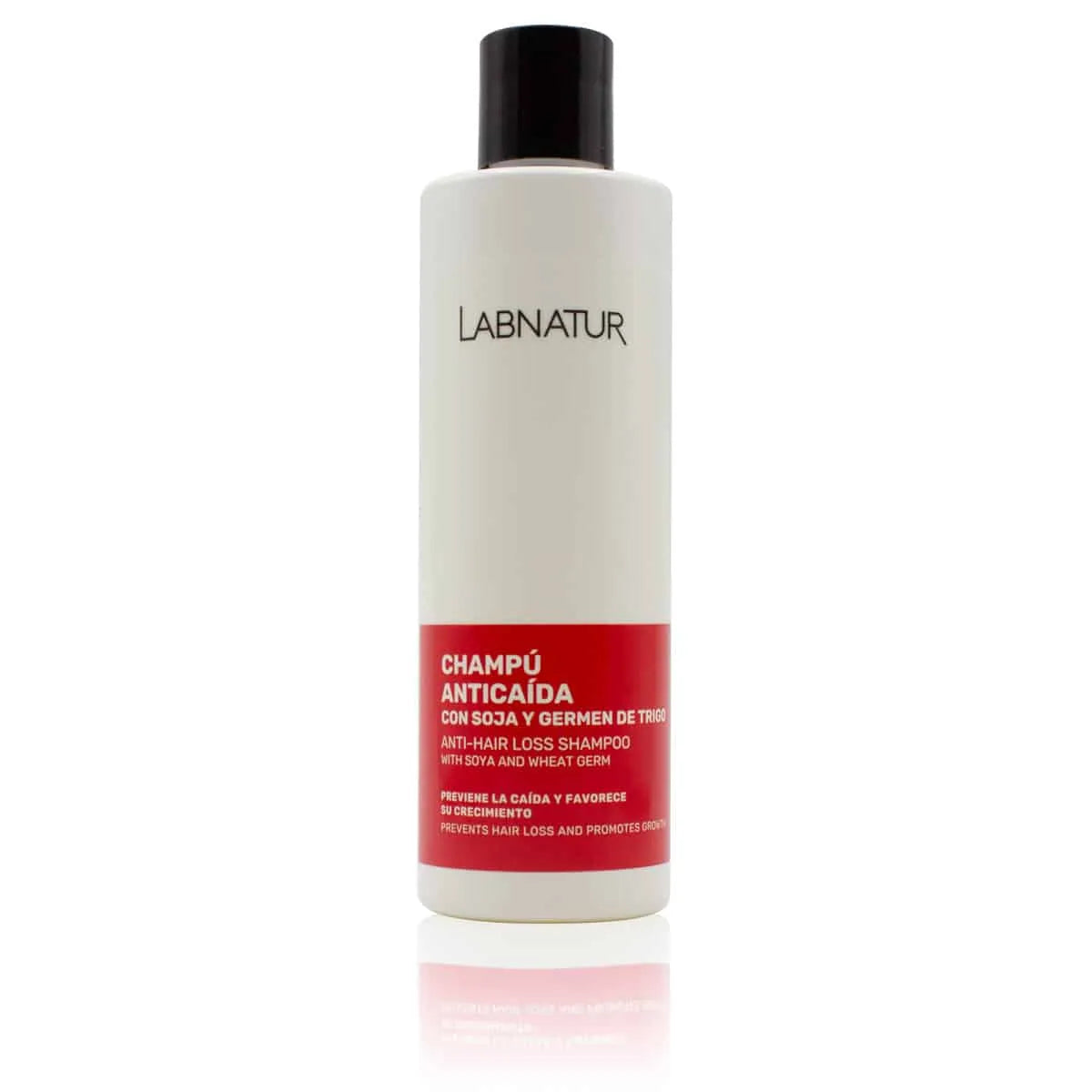 Natuurlijke Anti-haaruitval shampoo met soja en tarwekiemen 250 ml Labnatur Nederland