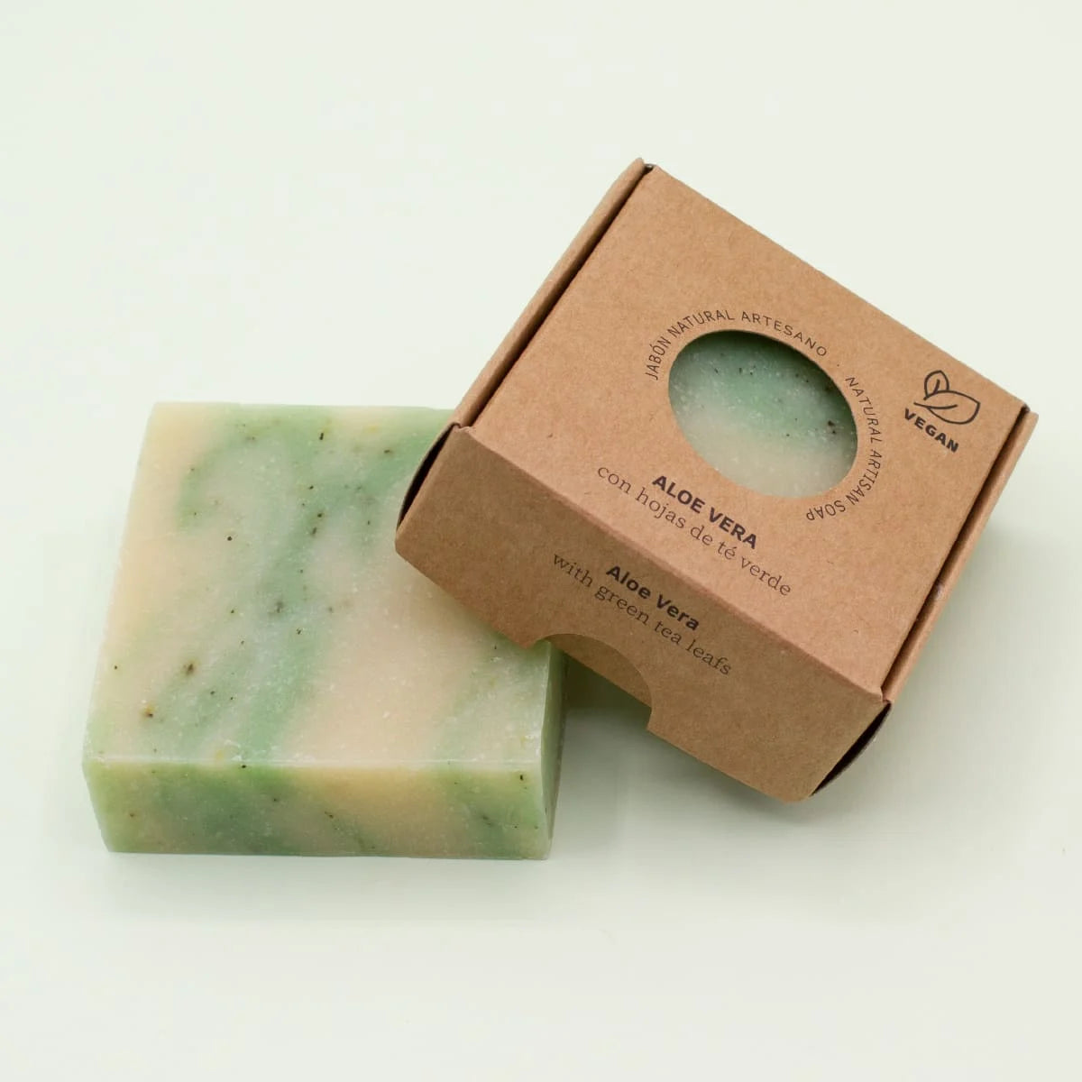 Handgemaakte Zeep Zeep Aloë Vera 100g Premium zeep blok Labnatur Labnatur Nederland