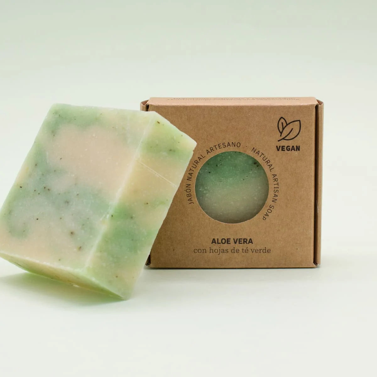 Handgemaakte Zeep Zeep Aloë Vera 100g Premium zeep blok Labnatur Labnatur Nederland