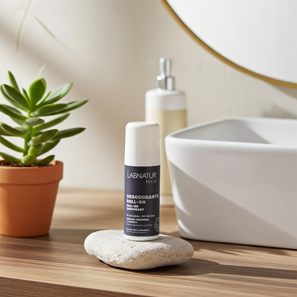 Natuurlijke Deodorant voor Mannen Roller 75 ml – Neutraliseert Geur & Hydrateert de Huid