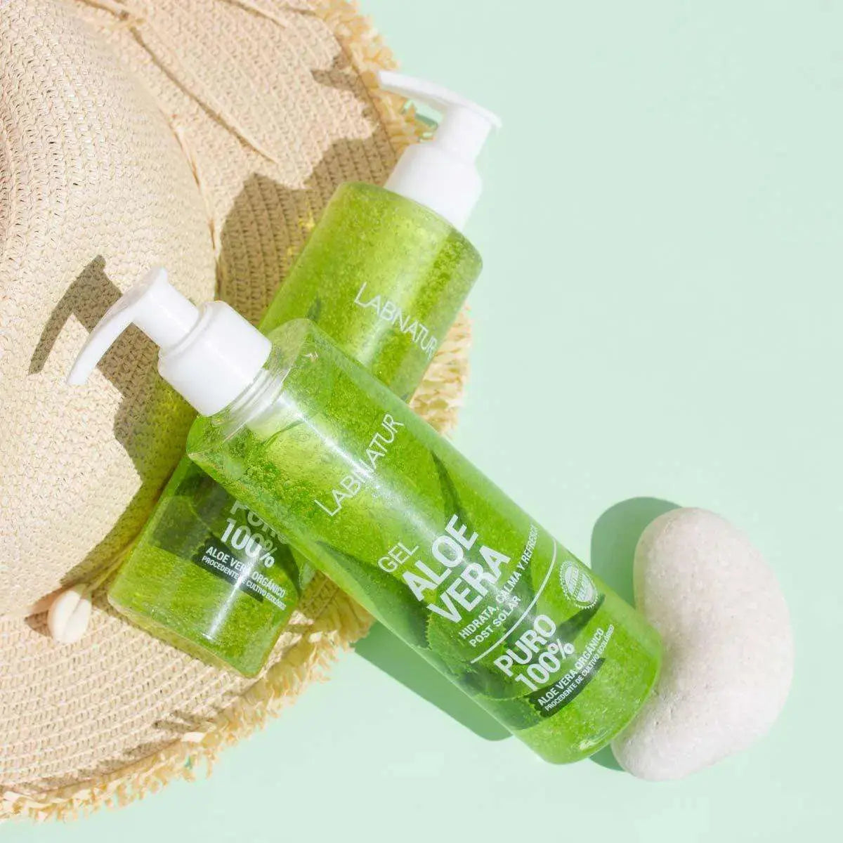 Pure Aloë Vera Gel Labnatur – 100% Natuurlijke Cosmetica voor Gezicht en Lichaam