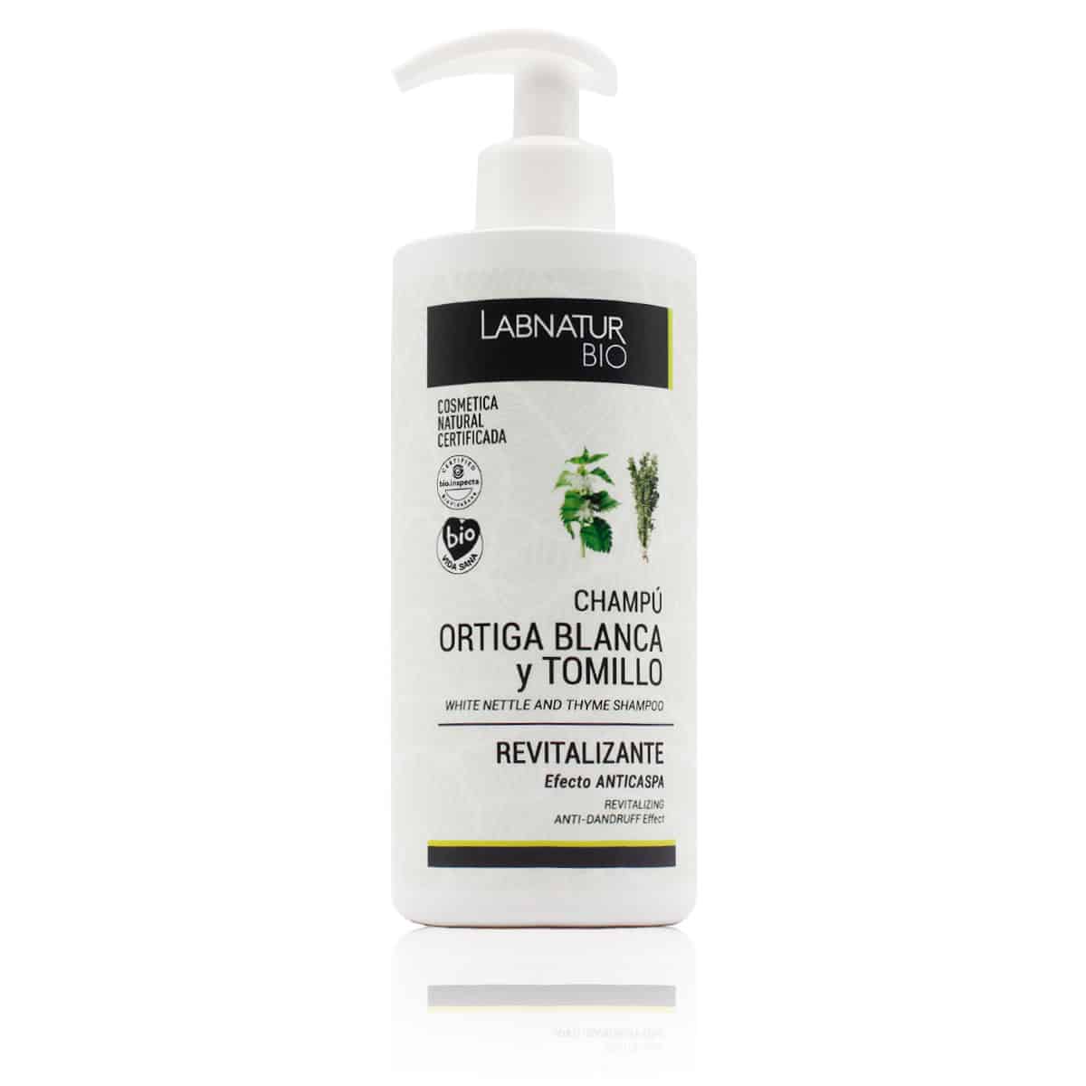Revitaliserende Shampoo met Witte Brandnetel en Tijm 450ml - Labnatur Bio Labnatur Nederland