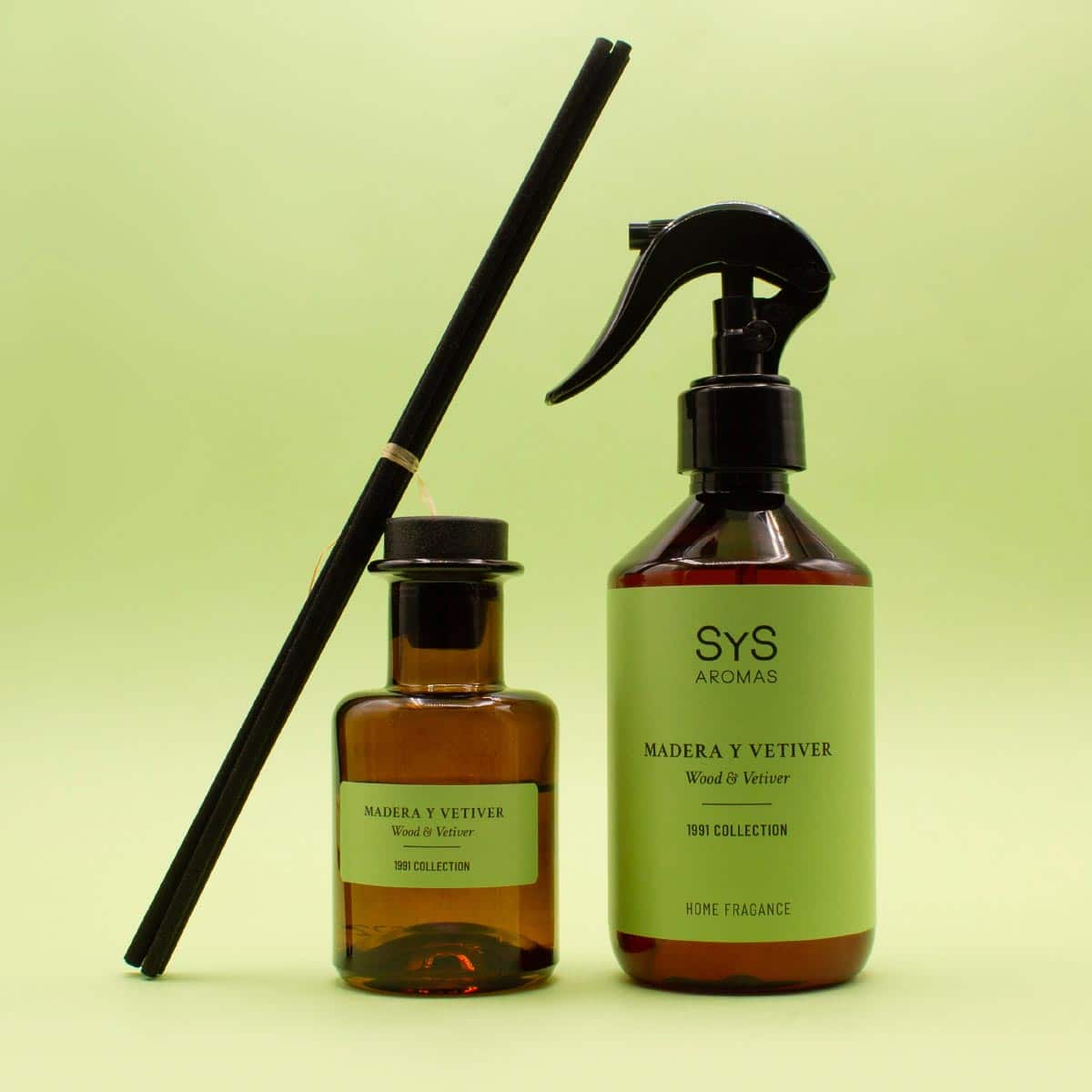 SYS Hout & Vetiver Roomspray - Kamerspray - Interieurspray 300ml 2