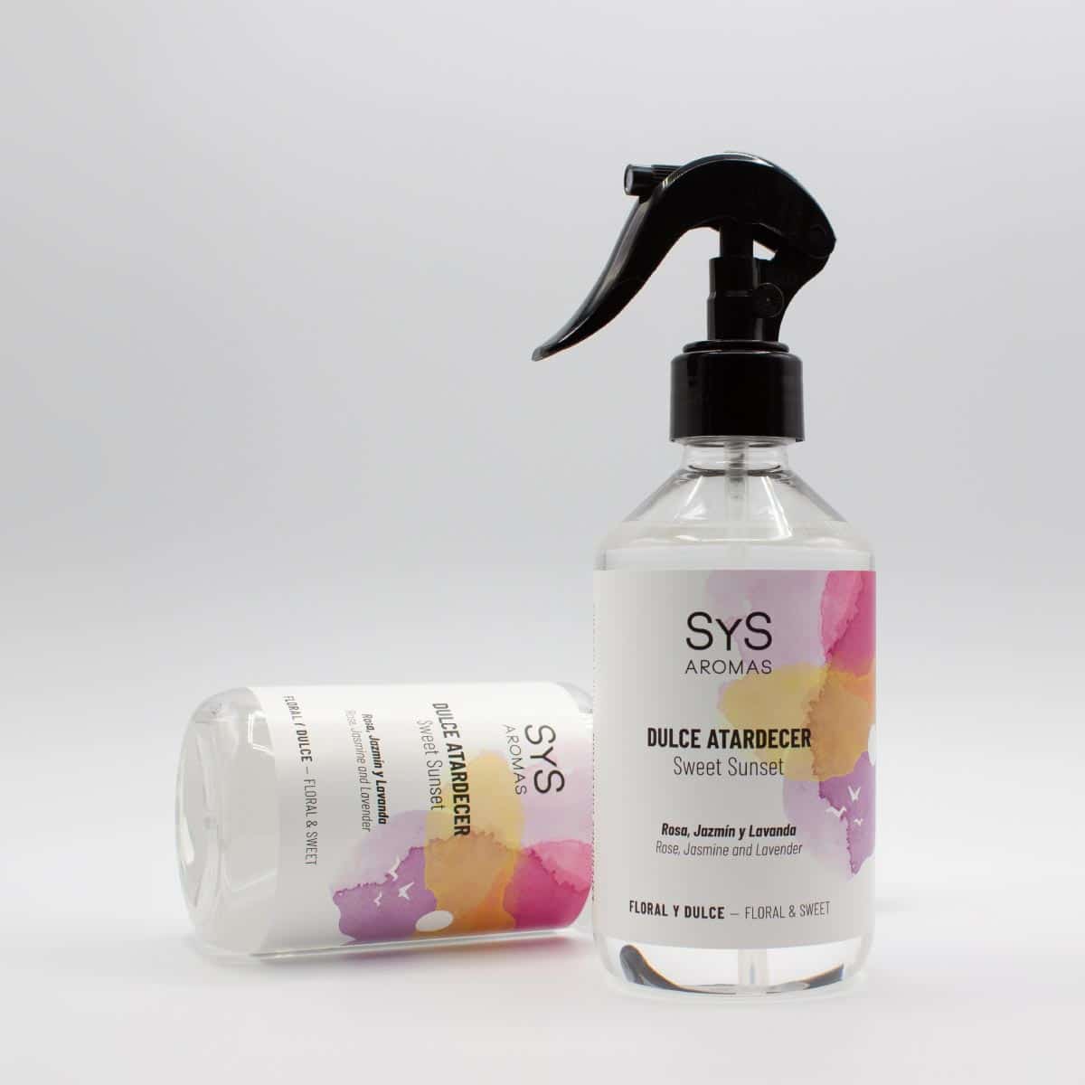 SYS Luxe Huisparfum Sweet Sunset - Roos, Jasmijn & Kersenbloesem - Kamerspray 300ml 4