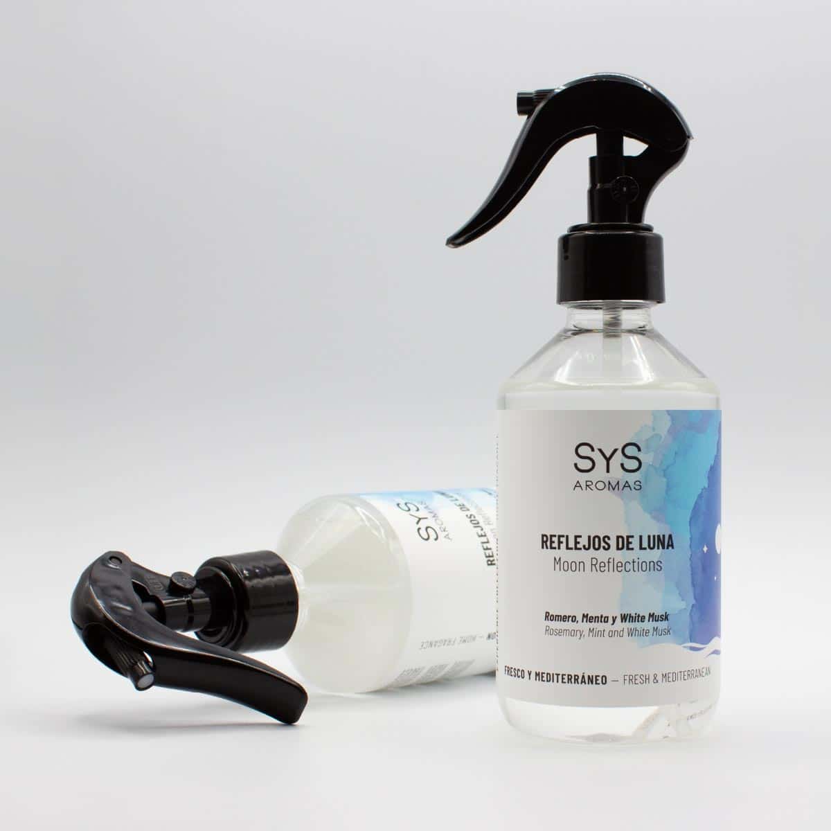 SYS Luxe Mystieke huisparfum Moon Reflections Rozemarijn Munt Kamerspray 4