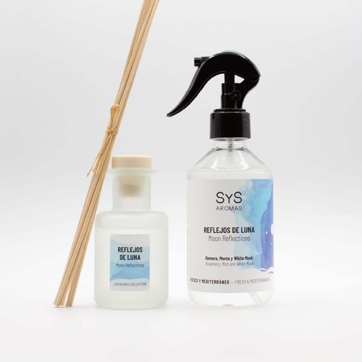 SYS Luxe Mystieke huisparfum Moon Reflections Rozemarijn Munt Kamerspray 5