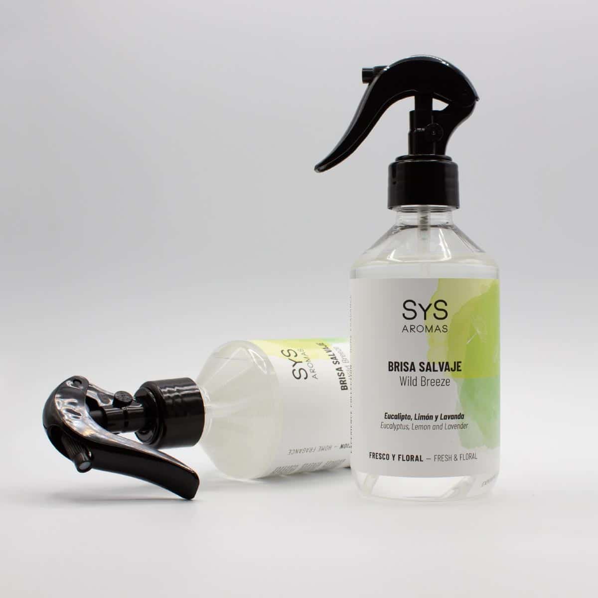 SYS Luxe huisparfum Wild Breeze - Eucalyptus, Citroen & Lavendel - Kamerspray 300ml 3