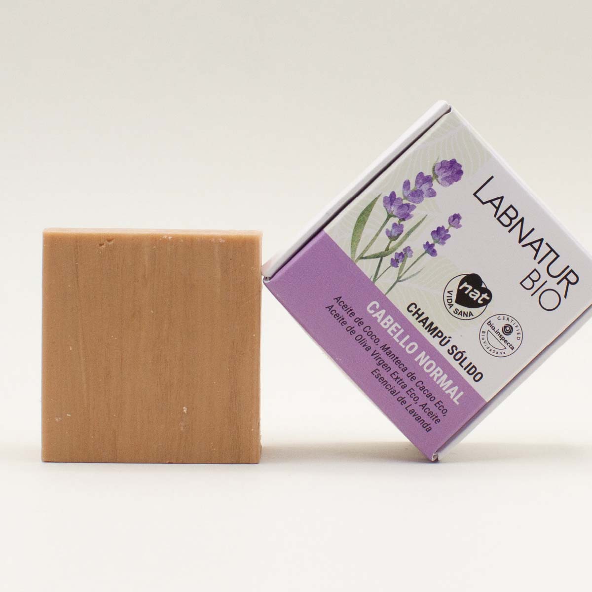 Shampoo Blok 100% natuurlijk voor normaal haar 75g Labnatur Bio Labnatur Nederland