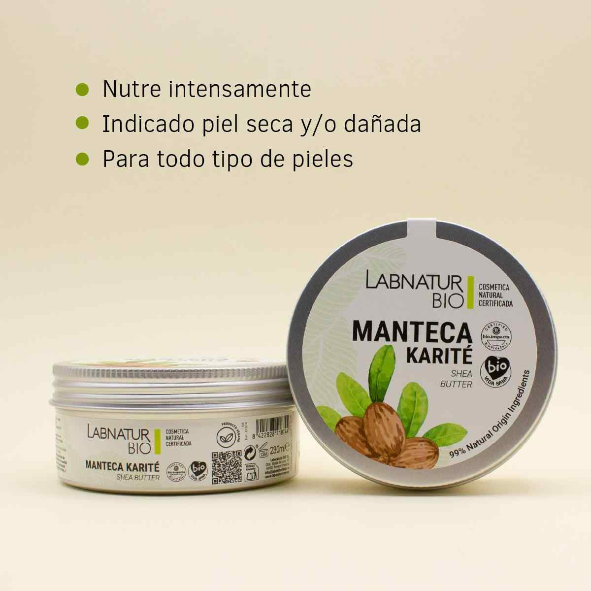 Shea Butter Formule Raw African Bio Shea Butter Balm, Nourishing Body Moisturizer voor Ruwe, Droge Huid, 230 ml Labnatur Nederland