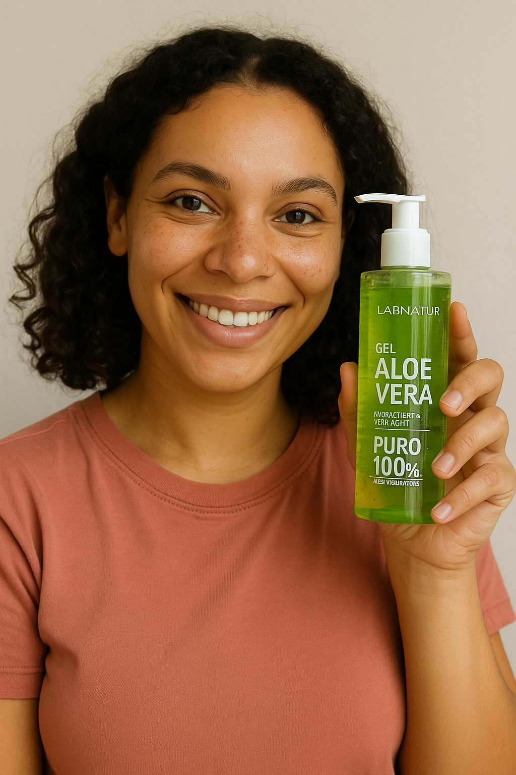 Stralende klanten met producten van Labnatur