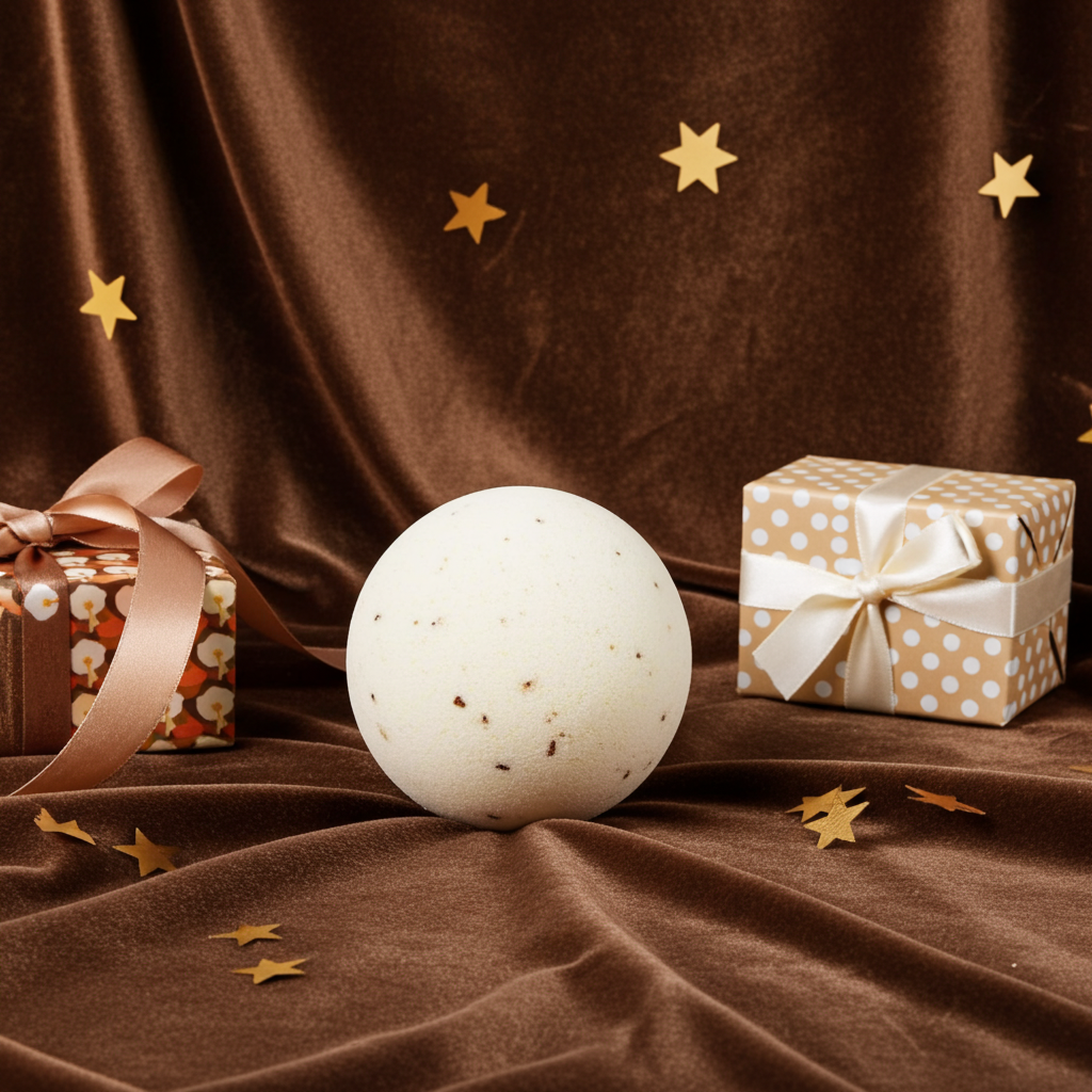 Bruisbal Mango 140g – Exotische Bath Bomb voor Ontspanning | Natuurlijk & Vegan | SYS