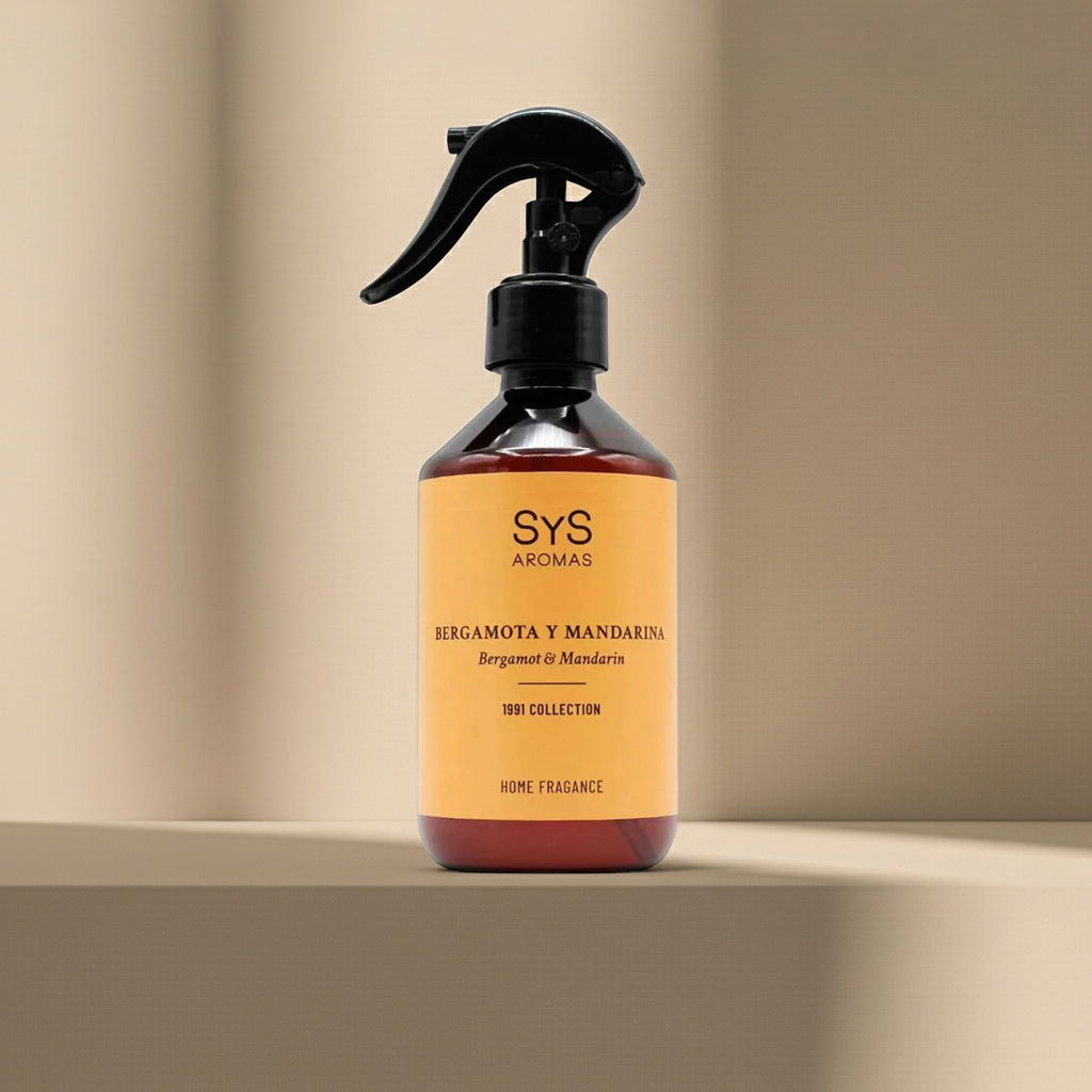 Geurspray Bergamot & Mandarijn 300 ml – Frisse Huisgeur & Energie