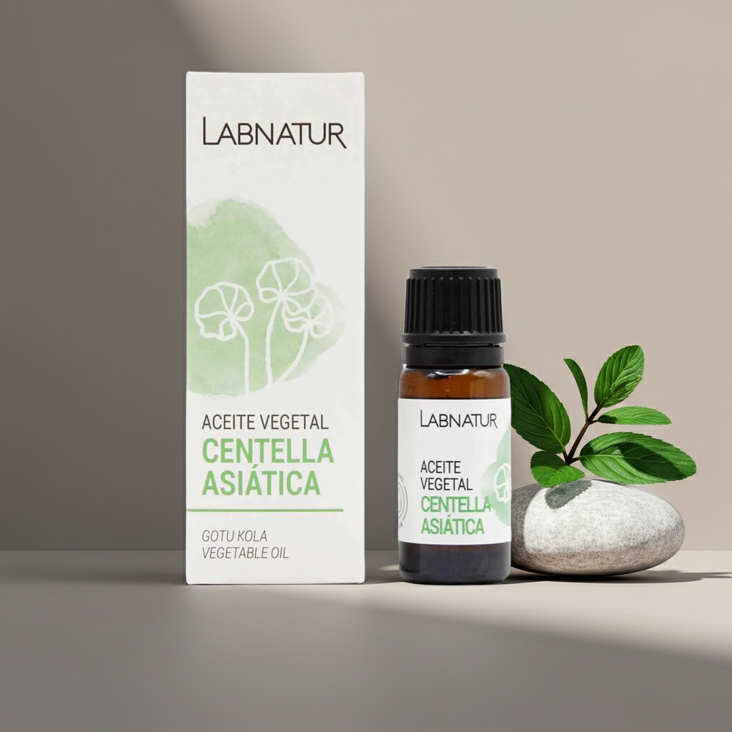 Centella Asiatica Olie 10 ml – 100% Natuurlijke Kalmerende Gezichtsolie | Vegan & Huidherstel | Labnatur