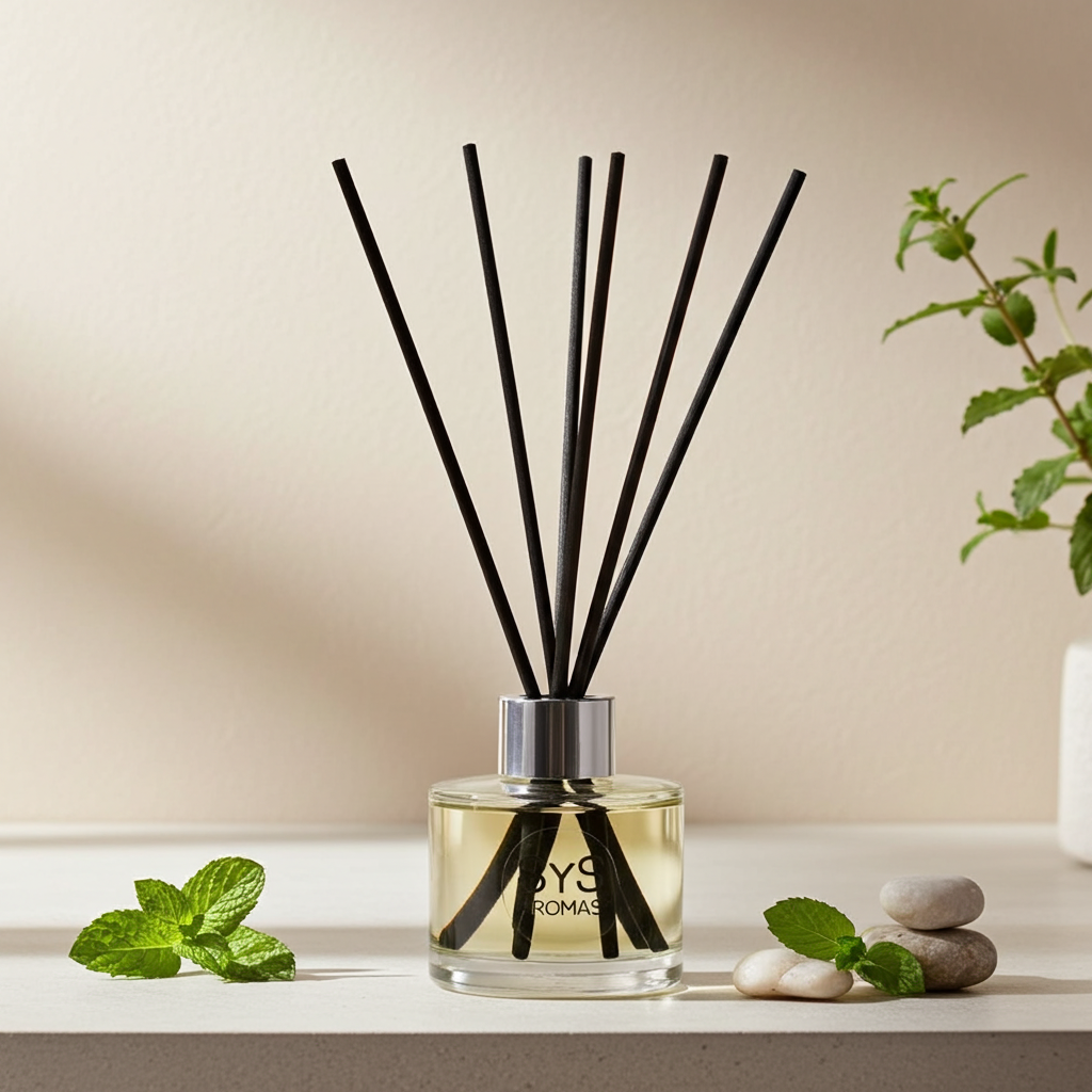 Geurstokjes Kersenbloesem & Jasmijn 100 ml – Luxe Natuurlijke Luchtverfrisser | Botanical SYS Aromas