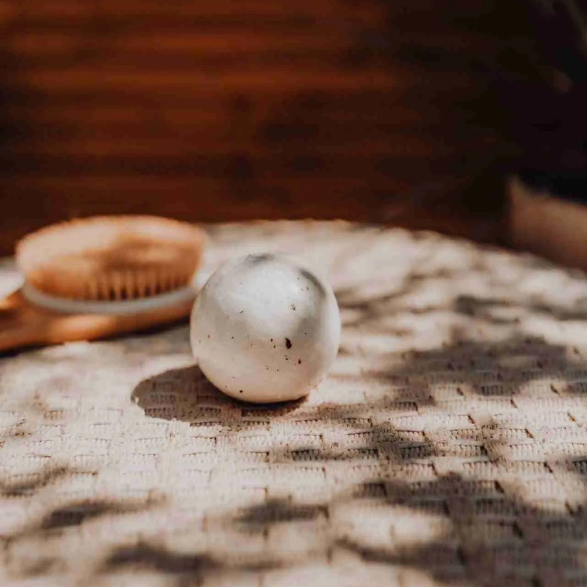 Bruisbal voor in bad Kokos 140gr SYS Labnatur Nederland