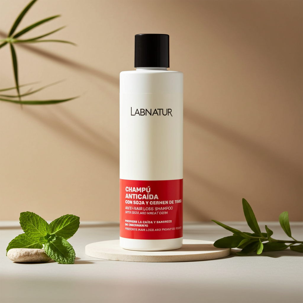 Natuurlijke Anti-Haaruitval Shampoo – Sterker & Voller Haar | Vegan 250 ml