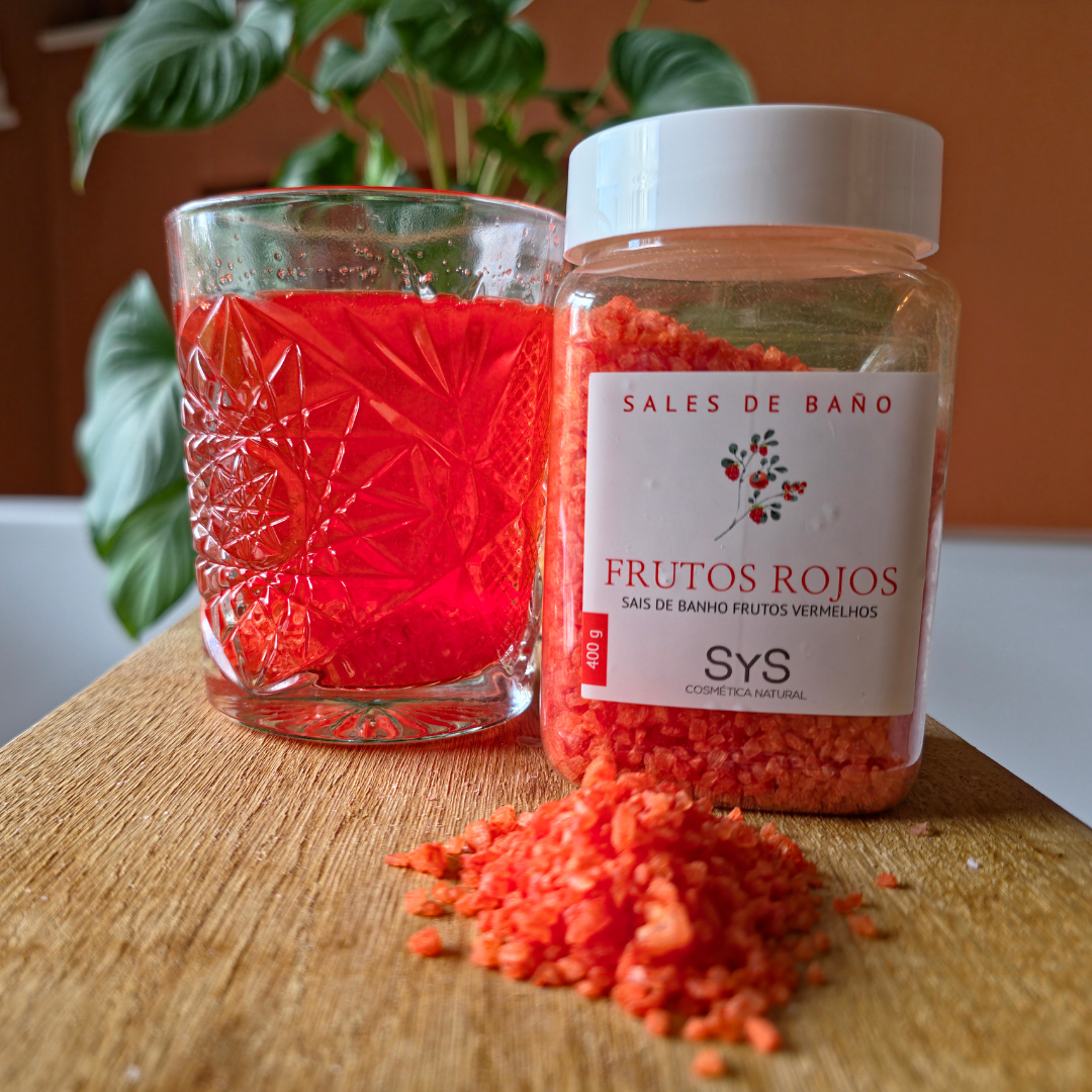 Rood Fruit Badzout 400g – Zoet Natuurlijk Wellnessbadzout | Labnatur