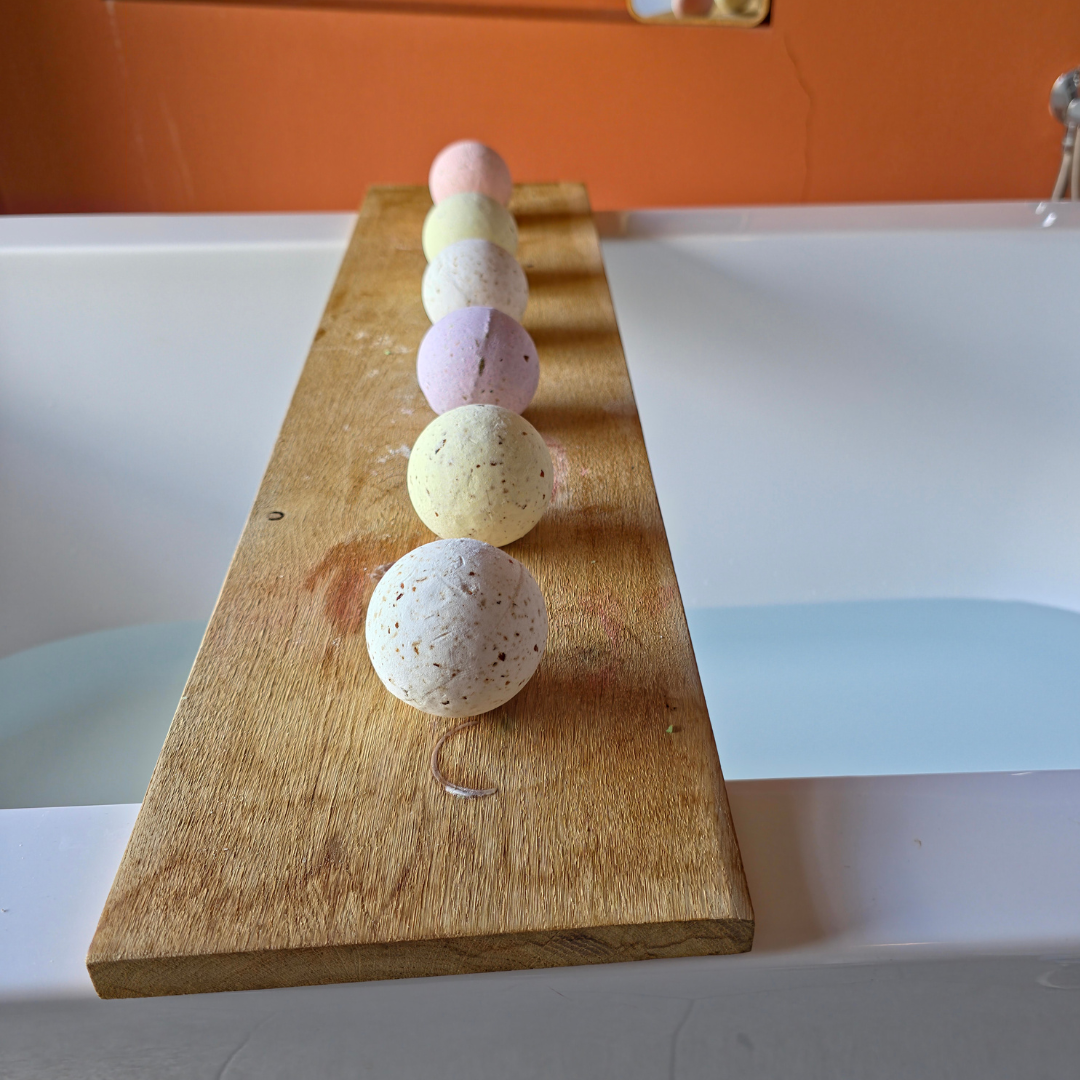 Bruisbal Vanille 140g – Luxe Ontspannende Bath Bomb | Natuurlijk & Vegan | SYS