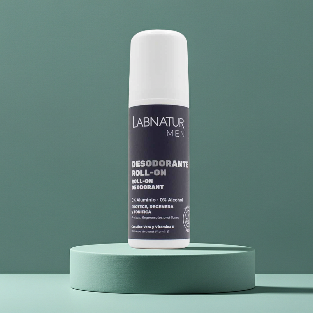 Natuurlijke Deodorant voor Mannen Roller 75 ml – Neutraliseert Geur & Hydrateert de Huid