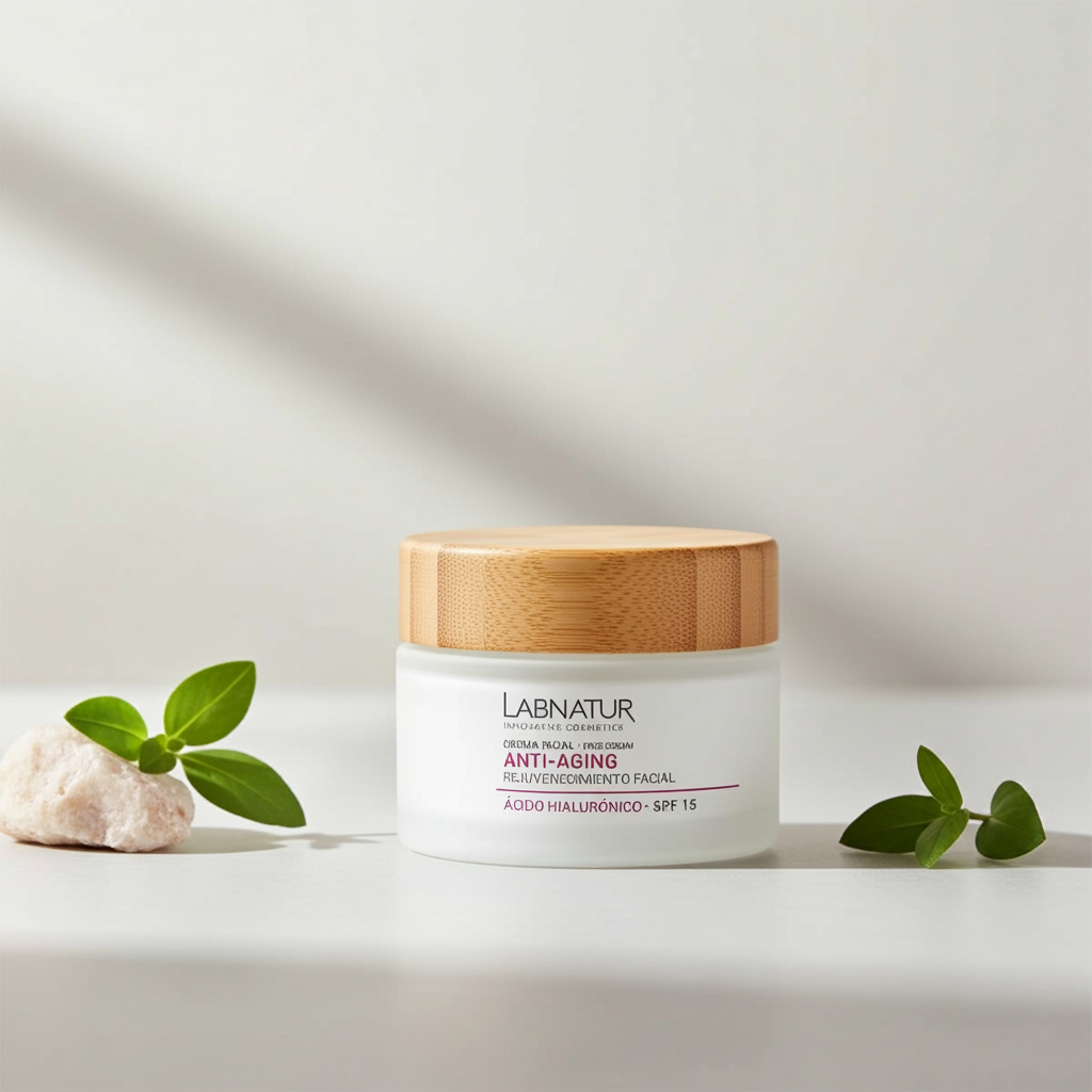 Anti-Rimpel Dagcrème 50 ml met SPF15 – Anti-Aging & Hydratatie – Labnatur