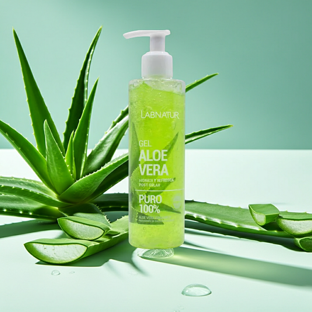 Aloë Vera Gel Puur 250 ml – Hydraterend & Kalmerend voor Droge en Gevoelige Huid