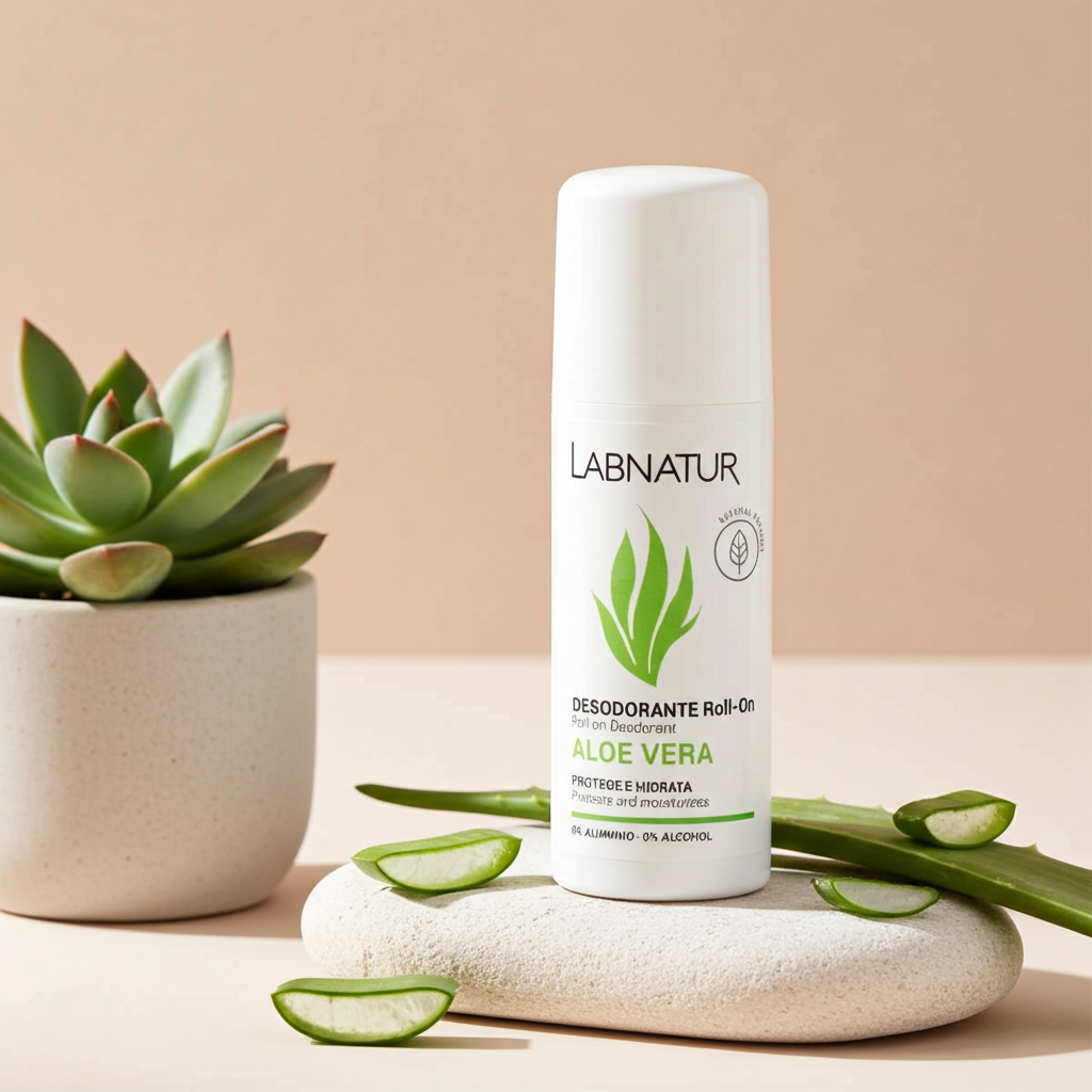 Biologische Aloe Vera Deodorant Roller 75 ml – Neutraal & Fris de Hele Dag
