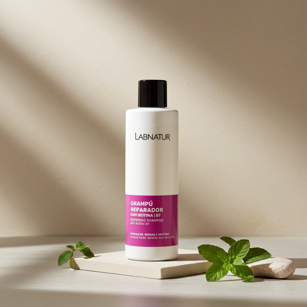 Natuurlijke Herstellende Shampoo met Biotine 250 ml – Sterker & Voller Haar | Labnatur