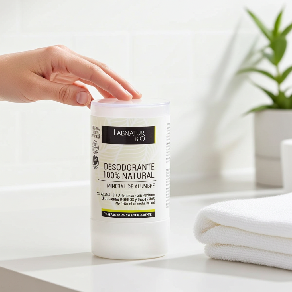 Natuurlijke Deodorant Aluin Stick 120 g – Neutraliseert Geur & Laat Huid Ademen