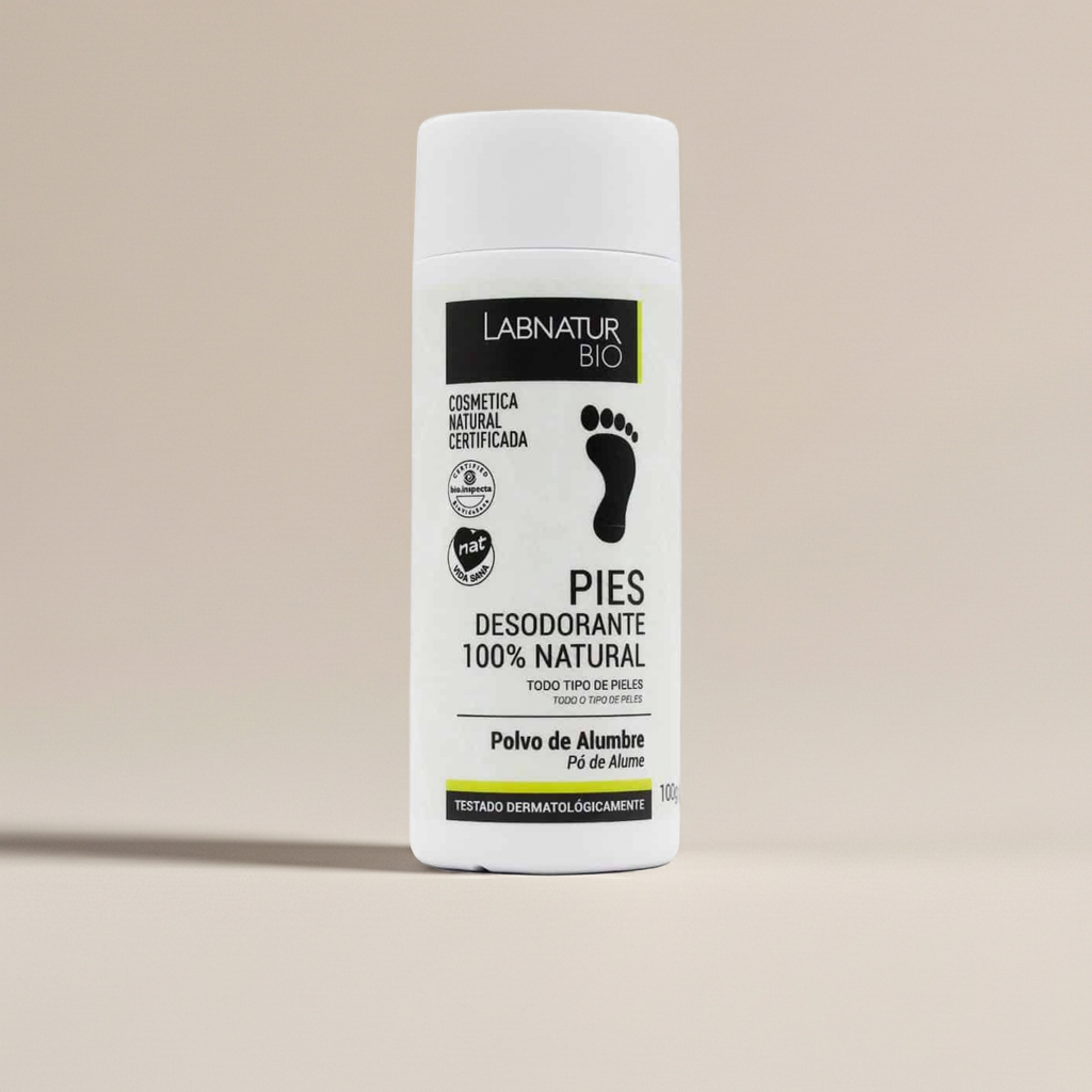 Voet Deodorant met Aluin – Neutraliseert Geur & Verfrist de Voeten