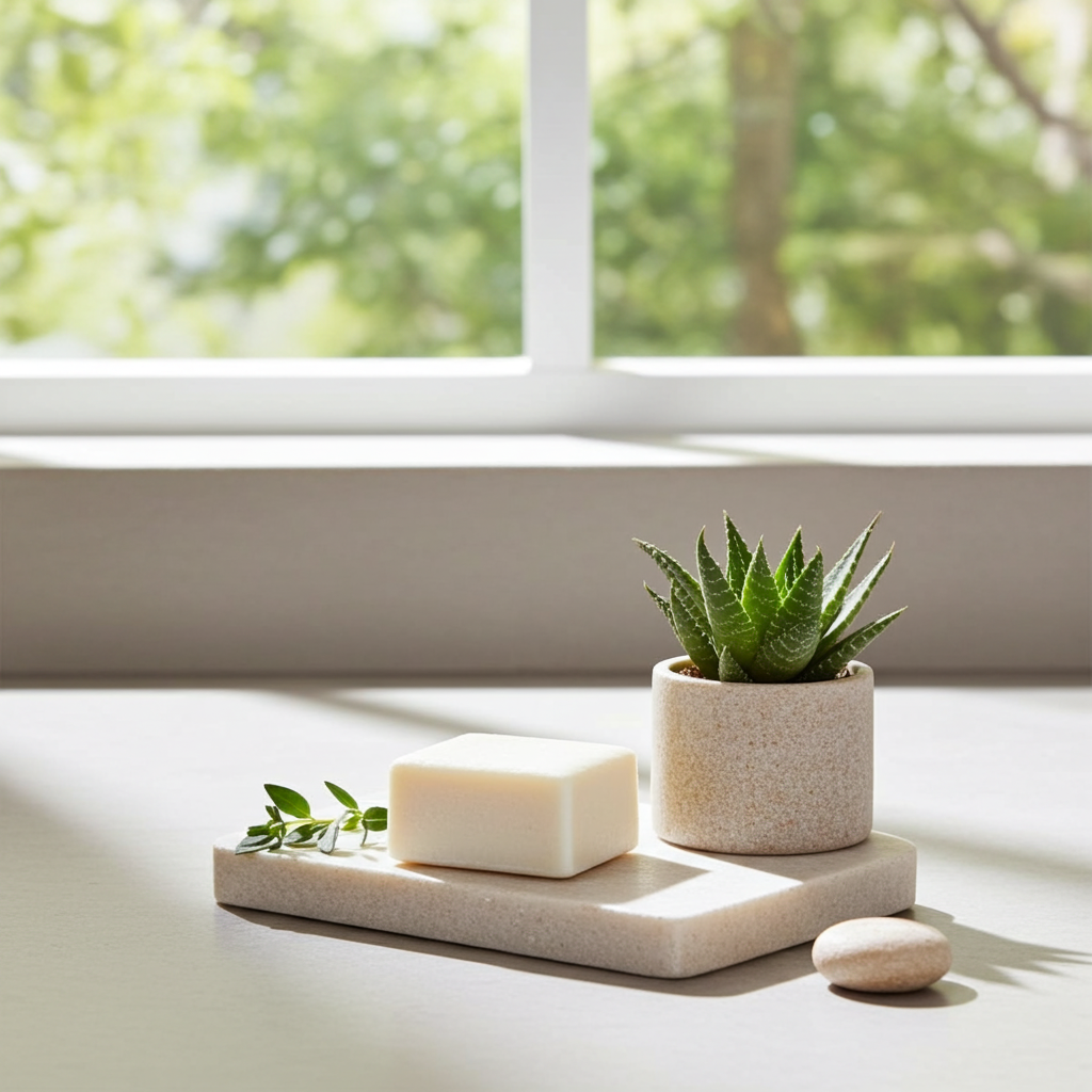 Shampoo Bar Droog Haar 75 g – 100% Natuurlijk & Plasticvrij | Jojoba & Shea – Labnatur Bio